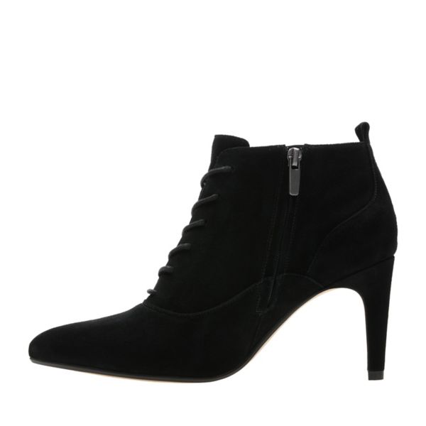 Clarks Womens Laina Jasmine Ankle Boots Black | UK-4190623